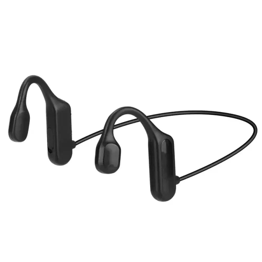 V5.1 Wireless Bone Conduction Headphone Open Ear Sports Wireless Headset W/ Mic IPX5 Sweatproof